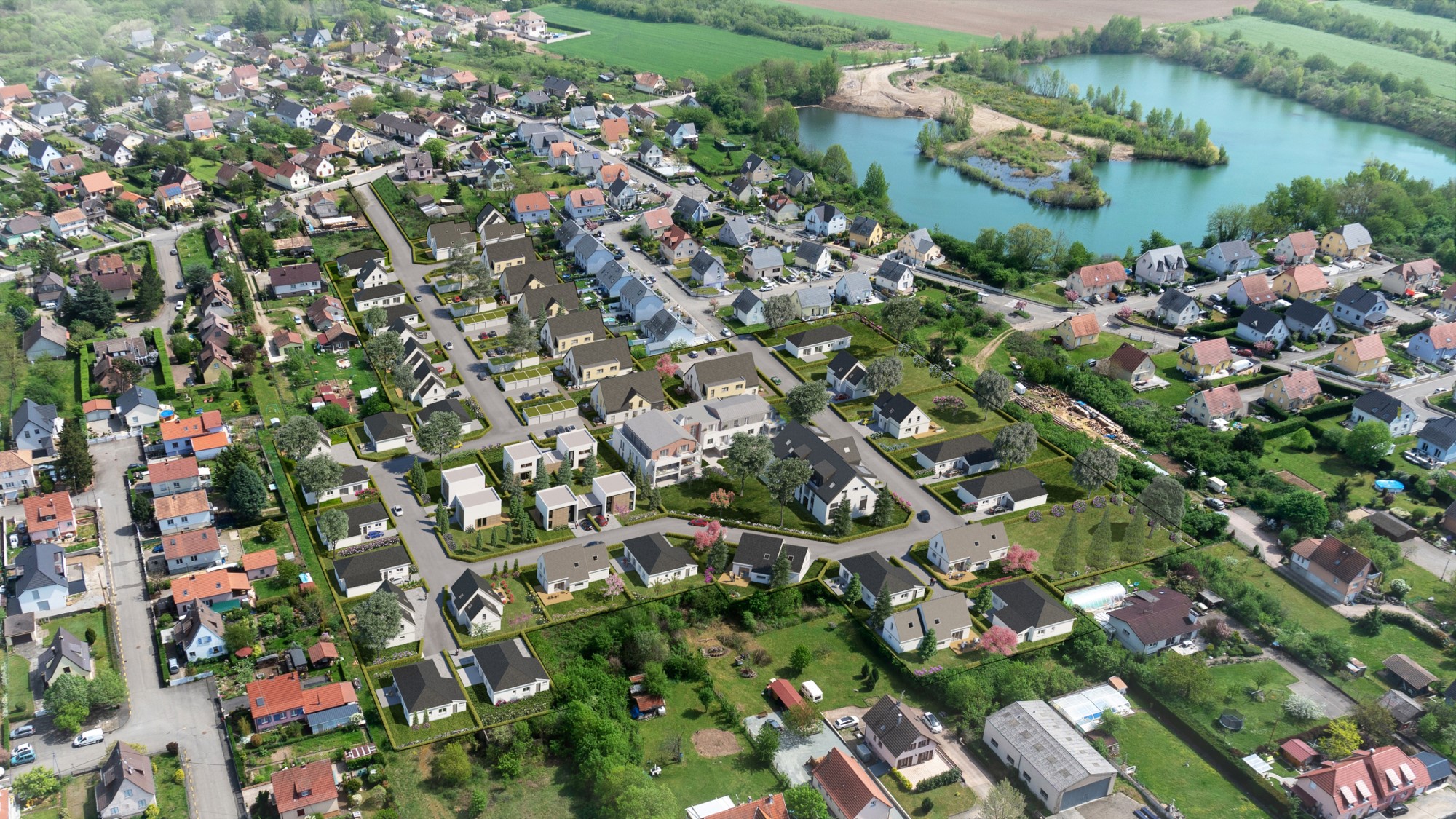 aménagement urbain Haut-Rhin, Bas-Rhin et Rhône Alpes