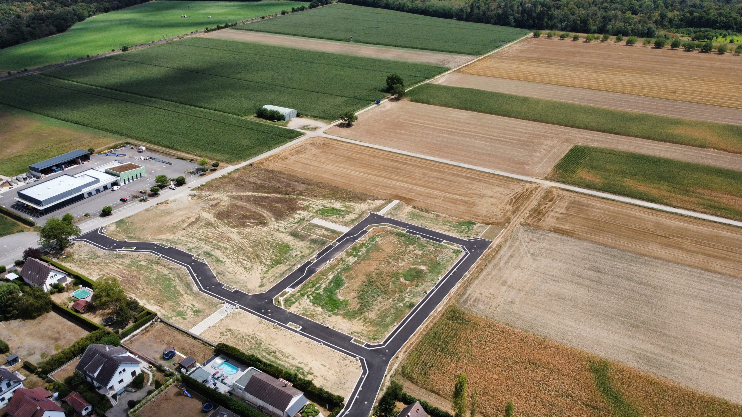 Lotissement de terrains à bâtir "Terre d’Azur" à Habsheim en Alsace
