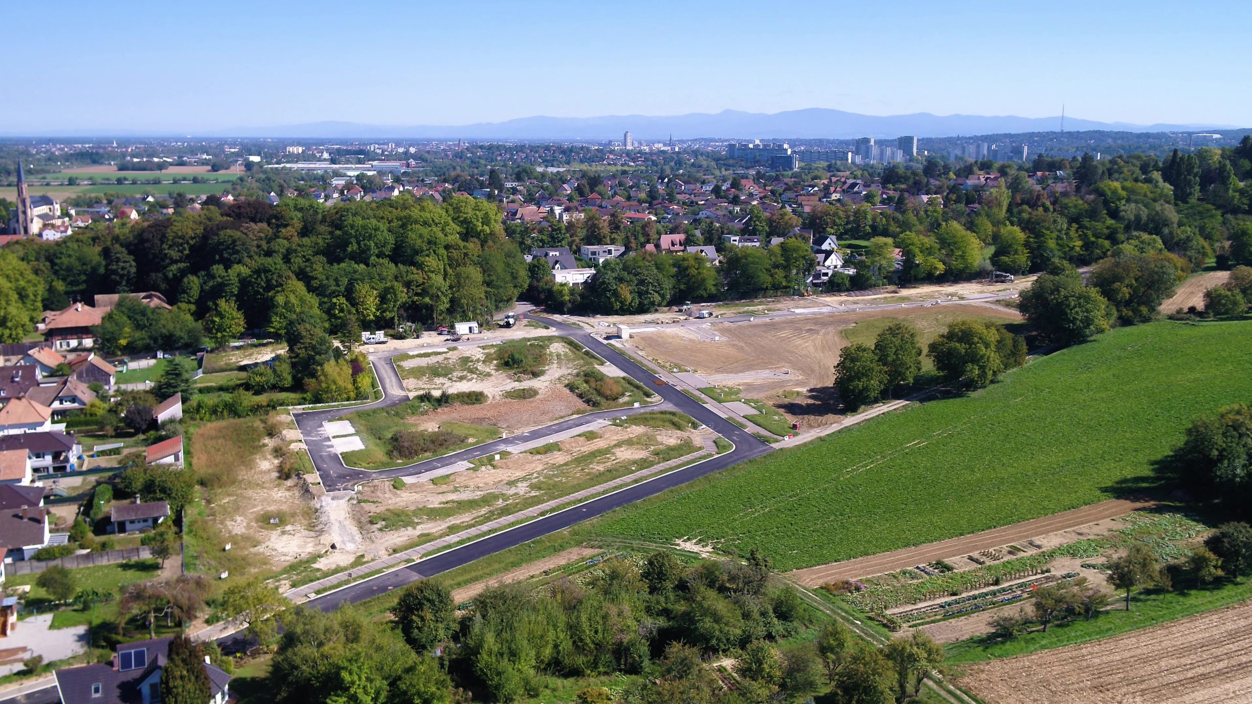 Lotissement de terrains à bâtir « Terre du Temps » à Morschwiller-le-Bas en Alsace