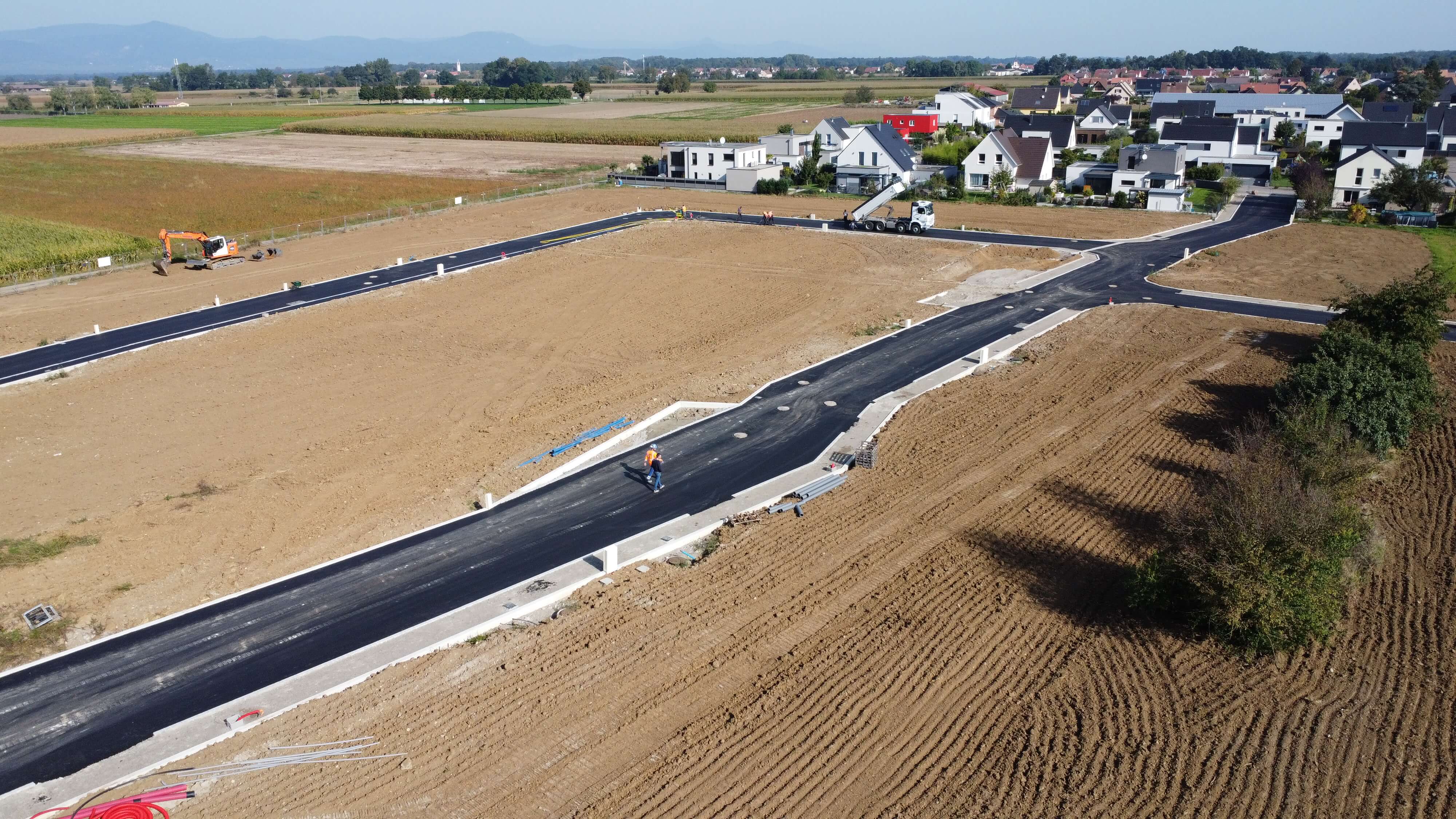 Lotissement Terre d’Alliance à Bischwihr – Aménagement par Terre & Développement.