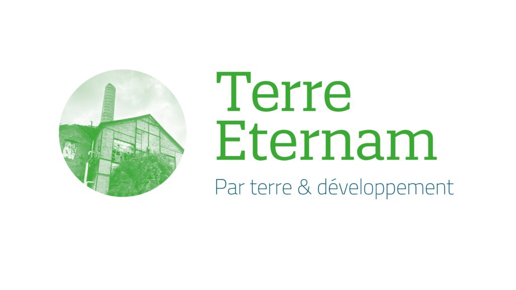 logo Terre Eternam le projet de reconversion de friche industrielle à Turckheim dans le Haut-Rhin