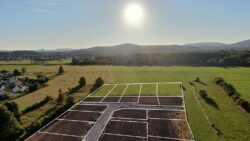 Lotissement Terre des Vosges à chaux dans le Territoire de Belfort fin des travaux